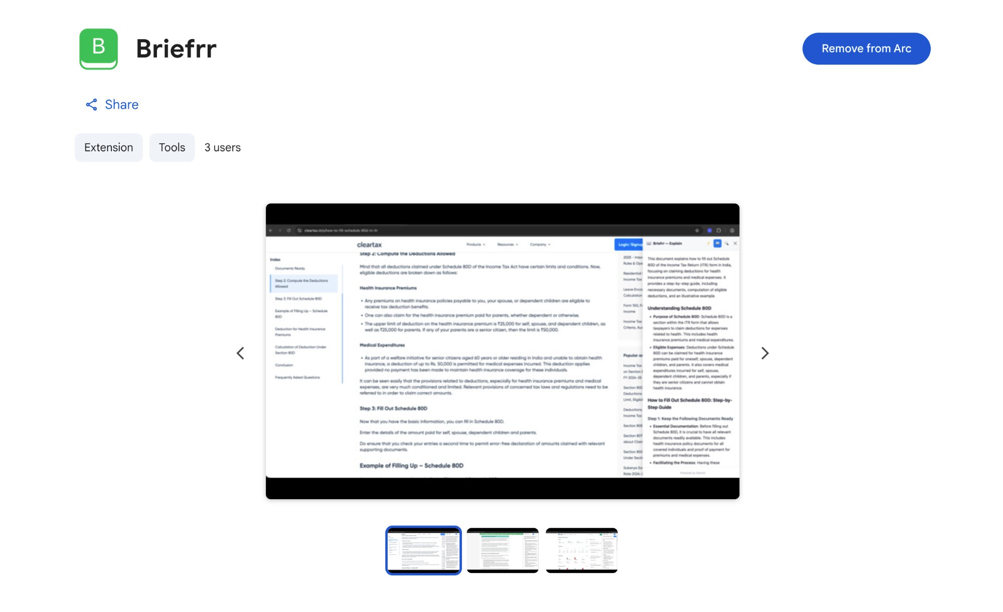 Briefrr — project by Harsh Gaur
